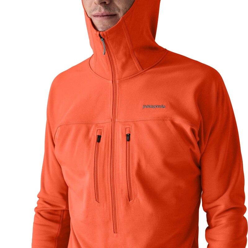 Patagonia M's R1 Ultralight Hoody - Fleecejacke - Herren | Hardloop