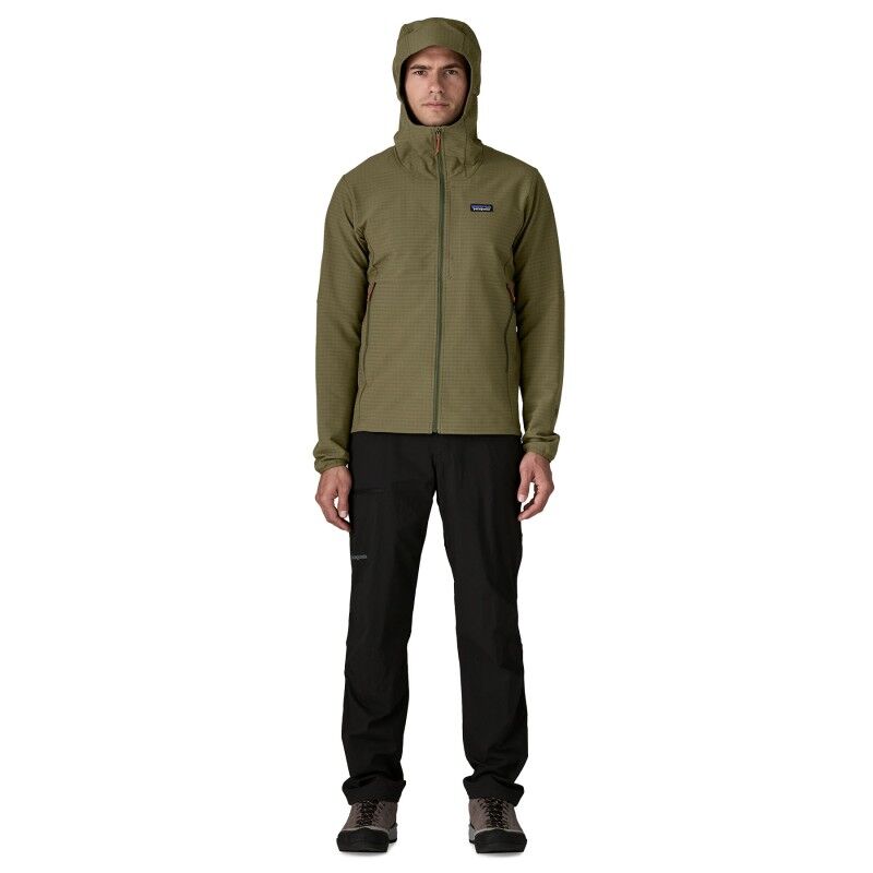 Patagonia M's R1 TechFace Hoody - Pánská fleesová mikina | Hardloop