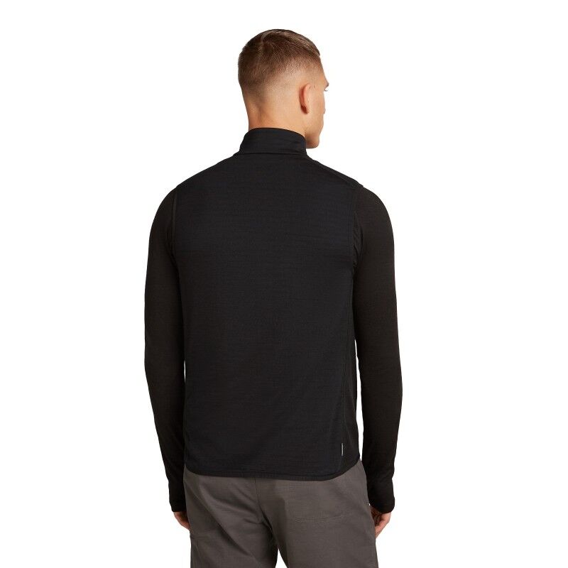 icebreaker Merinos 300 RealFleece Descender Vest - Fleeceweste - Herren | Hardloop