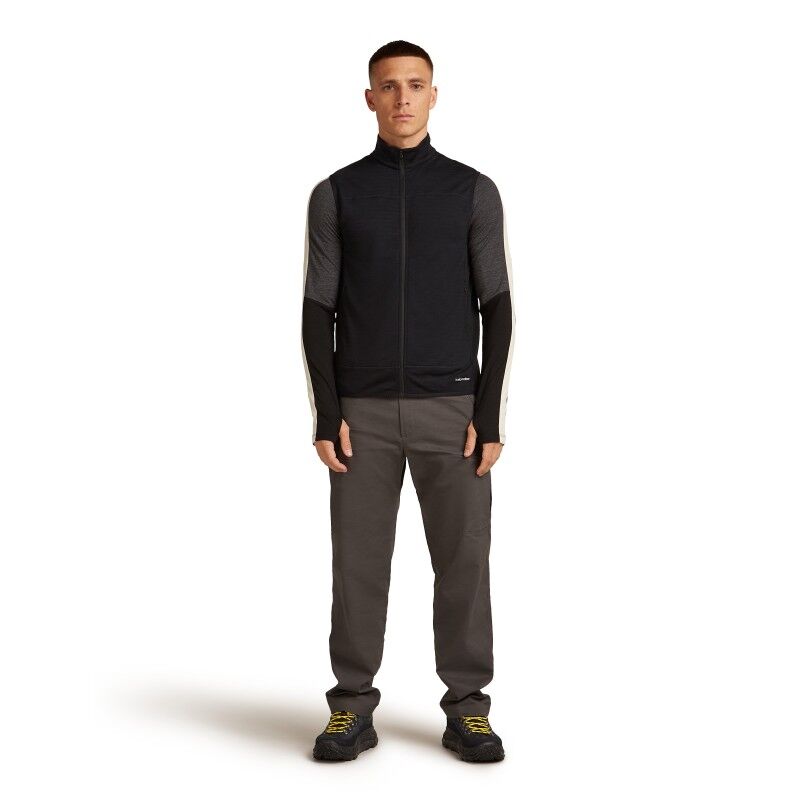 icebreaker Merinos 300 RealFleece Descender Vest - Chaleco forro polar - Hombre | Hardloop