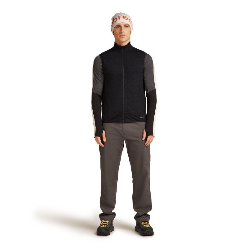 icebreaker Merinos 300 RealFleece Descender Vest - Polaire sans manches homme | Hardloop
