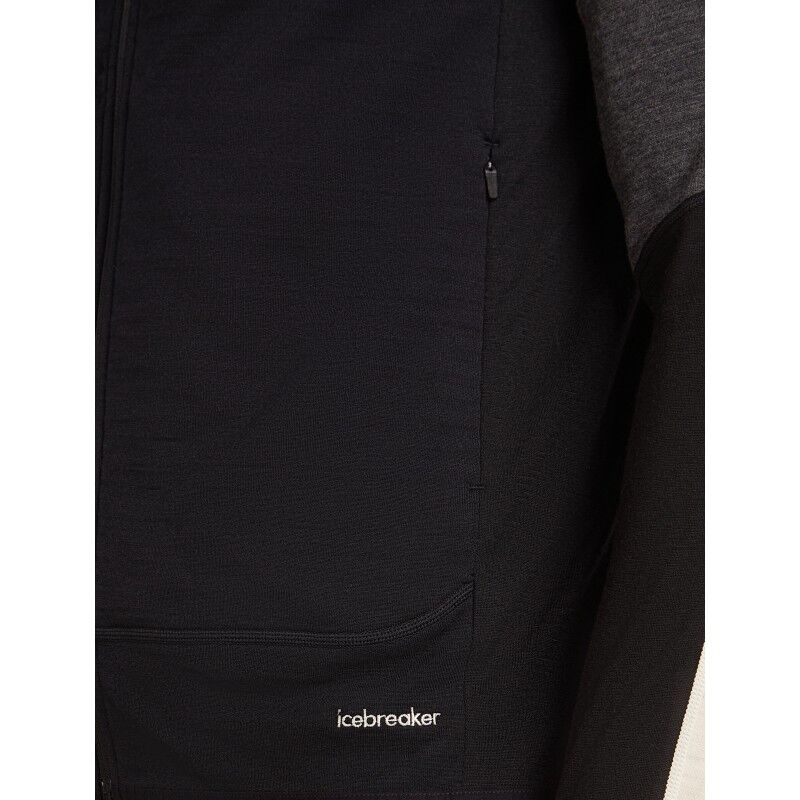 icebreaker Merinos 300 RealFleece Descender Vest - Polar męski bez rękawów | Hardloop