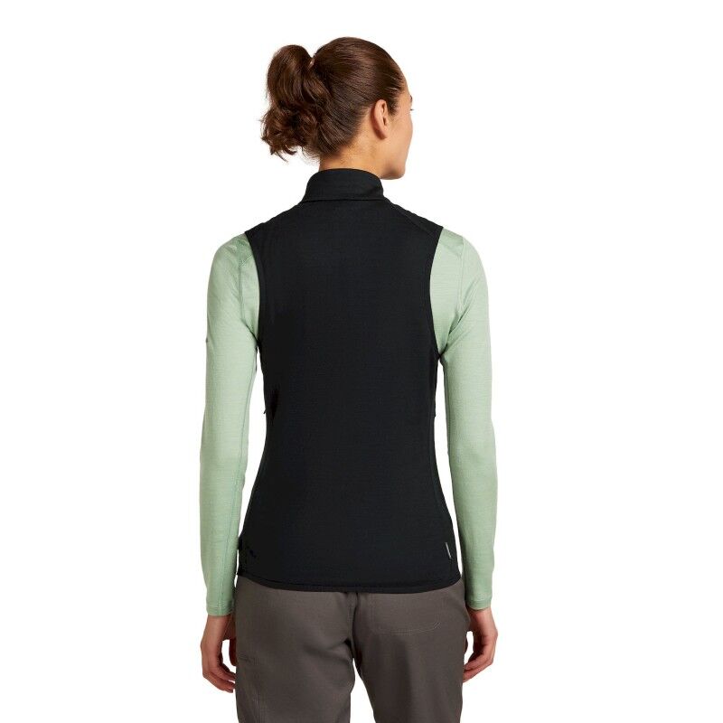 icebreaker Merinos 300 RealFleece Descender Vest - Fleecevest - Dames | Hardloop