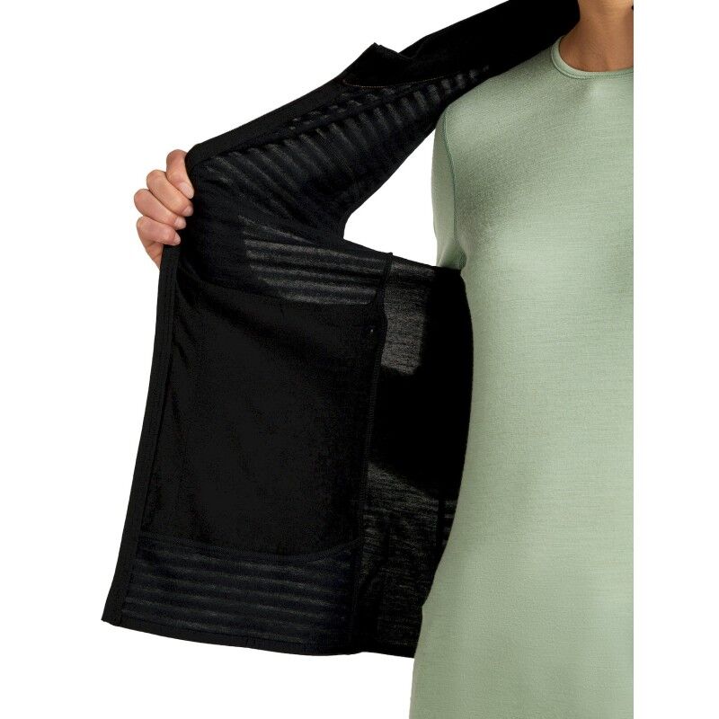 icebreaker Merinos 300 RealFleece Descender Vest - Fleecevest - Dames | Hardloop