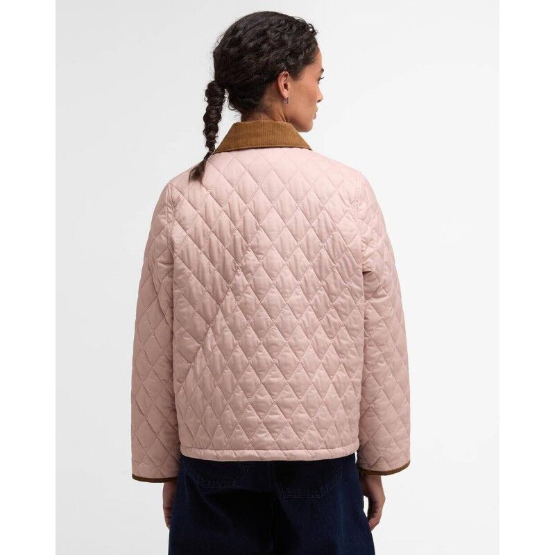 Barbour Icons Cropped Liddesdale Quilted Jacket - Regnjacka - Dam | Hardloop