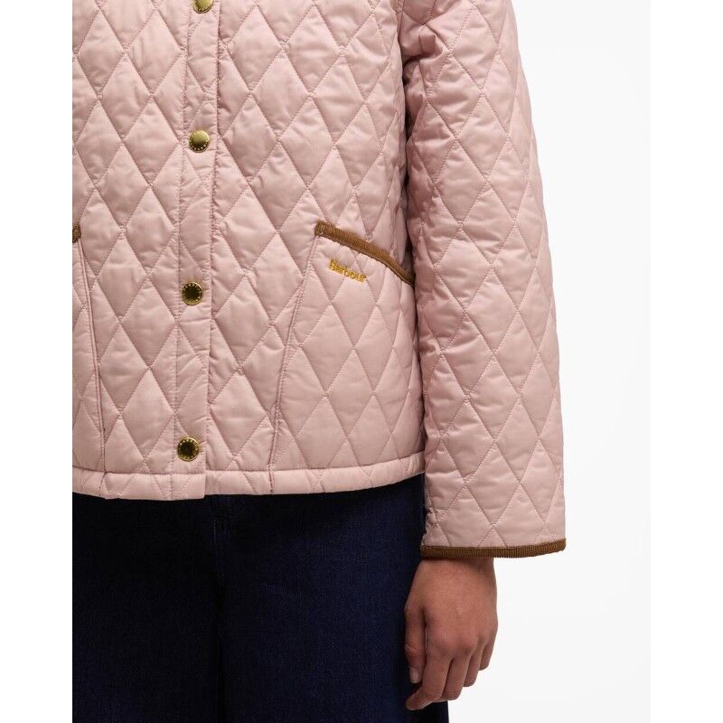 Barbour Icons Cropped Liddesdale Quilted Jacket - Veste imperméable femme | Hardloop