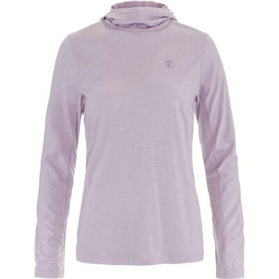Abisko Wool Hoodie - T-shirt en laine mérinos femme