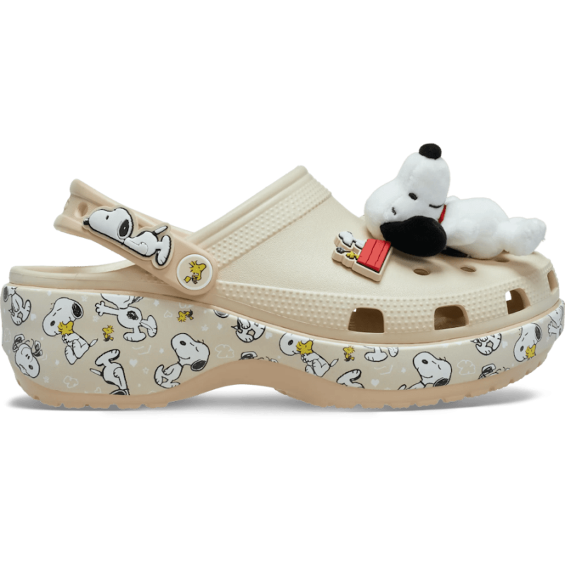 Crocs Peanuts Classic Platform Clog - Sandalen - Damen | Hardloop