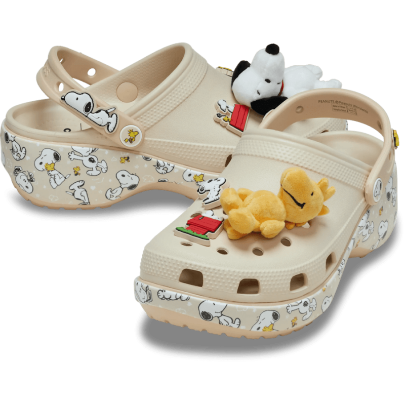 Crocs Peanuts Classic Platform Clog - Sandalen - Dames | Hardloop