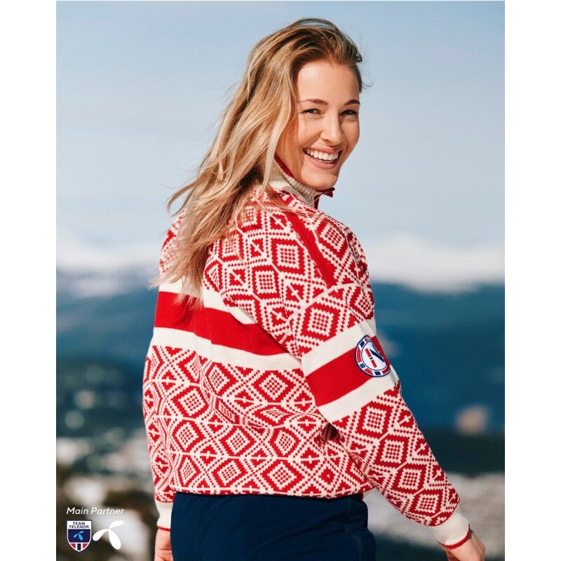 Dale of Norway Team Norway Cortina Sweater - Pullover - Dam | Hardloop