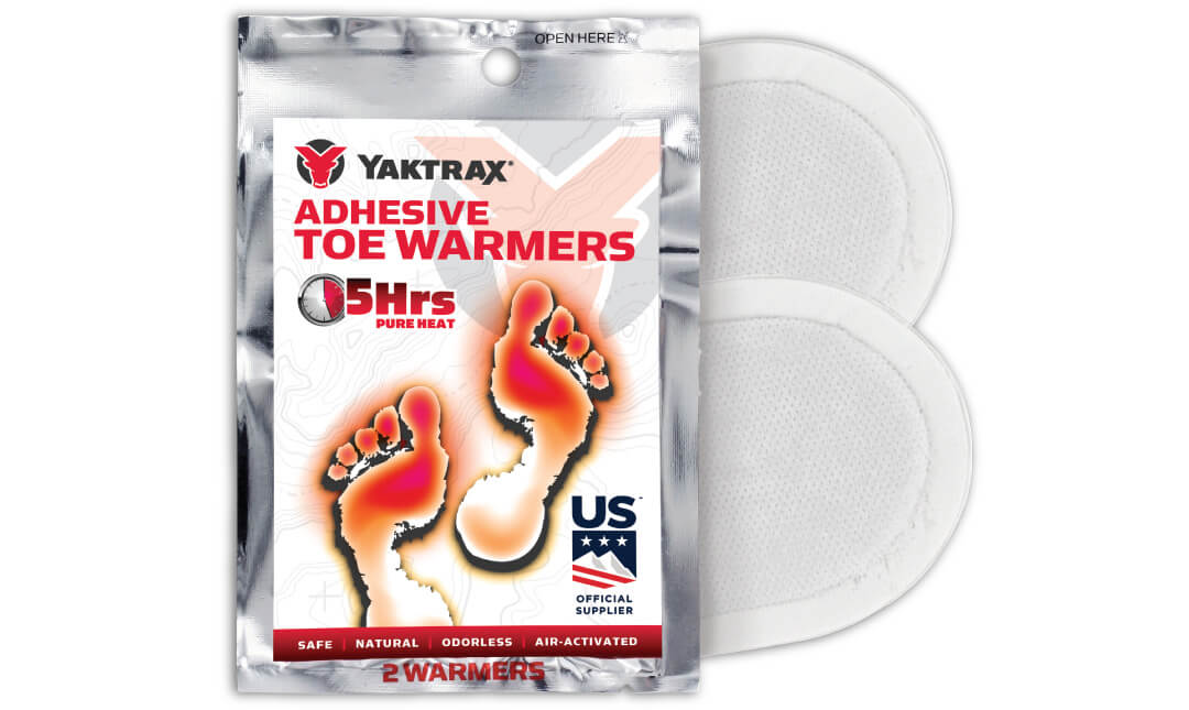 Yaktrax Toe Warmers - Pack x10 - Chaufferetes pieds | Hardloop