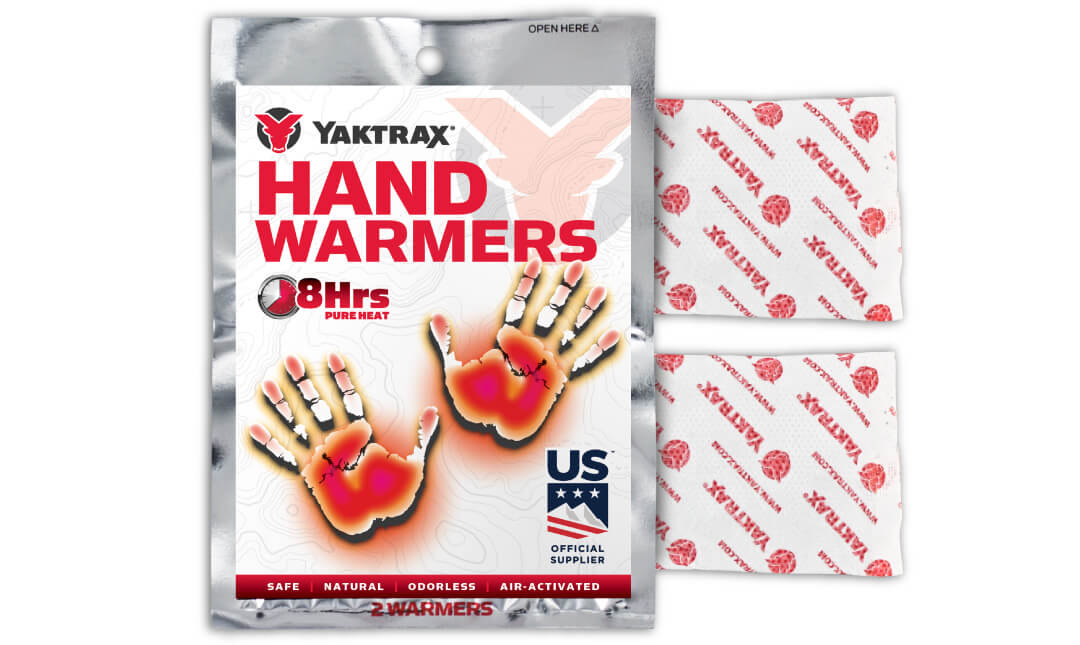 Yaktrax Hand Warmers - Pack x10 | Hardloop