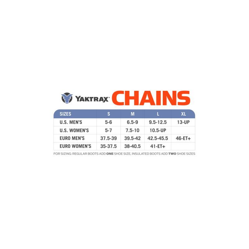 Yaktrax Yaktrax Chains - Grödel
