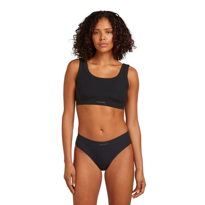 icebreaker Merinos Rib Lotus Bra - Sports bra - Women's | Hardloop
