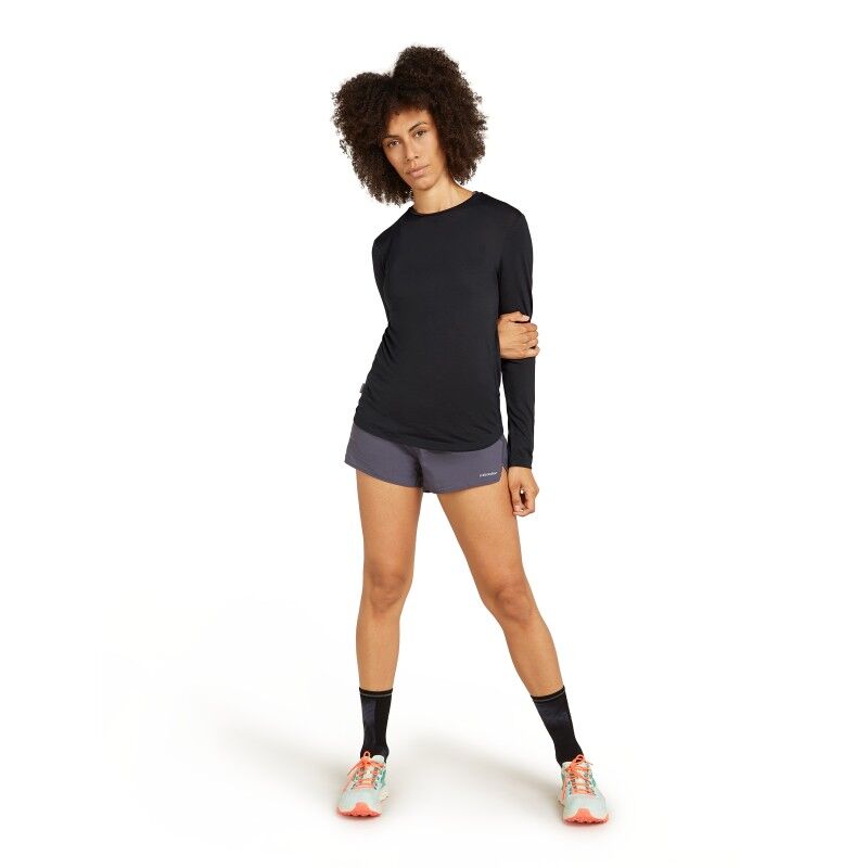 icebreaker Merinos 125 Cool-Lite Sphere III LS Tee - Camiseta de merino - Mujer | Hardloop