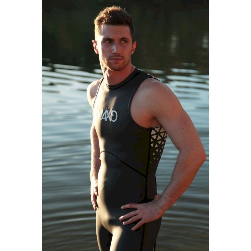 Mako Neoswim Sleeveless Men - Neoprene wetsuit triathlon - Men's | Hardloop