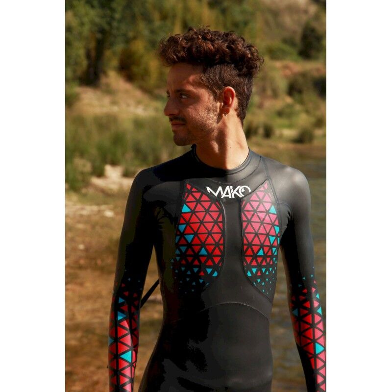 Mako Nami 3.0 - Męska Neoprenowa pianka do pływania triathlon | Hardloop