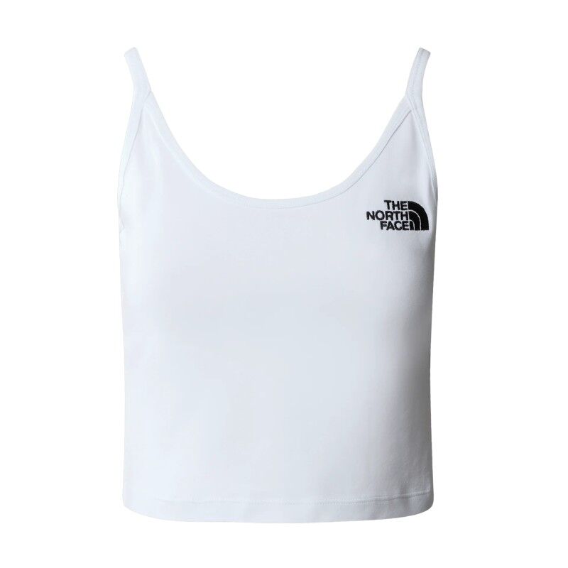 Simple Dome Slim Crop Tank - Podkoszulki damski