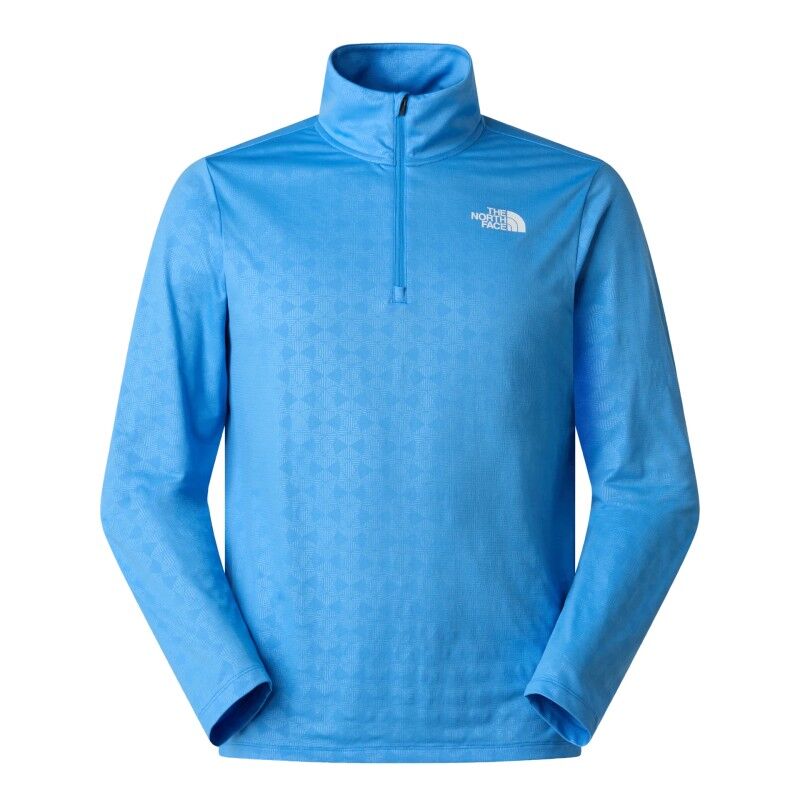 24/7 Pentadome Embossed 1/4 Zip Tee - T-shirt homem