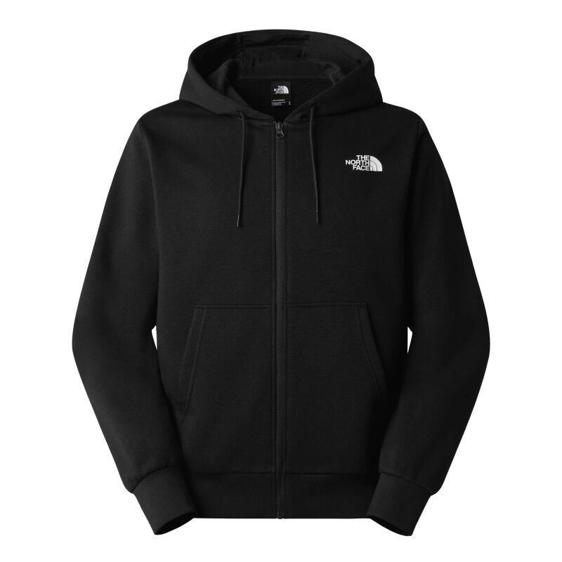 Simple Dome Light Regular Full Zip Hoodie - Pánská mikina