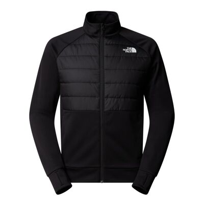 Reaxion 2.0 Fleece Hybrid Full Zip Jacket - Pánské Hybridní bundy