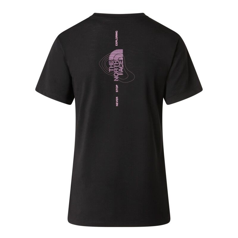 The North Face Bitmap Logo Short Sleeves Tee-Graphic - T-shirt - Women's | Hardloop