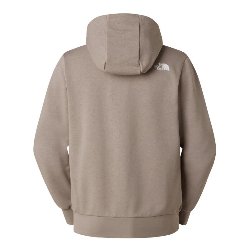 The North Face Simple Dome Light Regular Full Zip Hoodie - Munkjacka - Herr | Hardloop