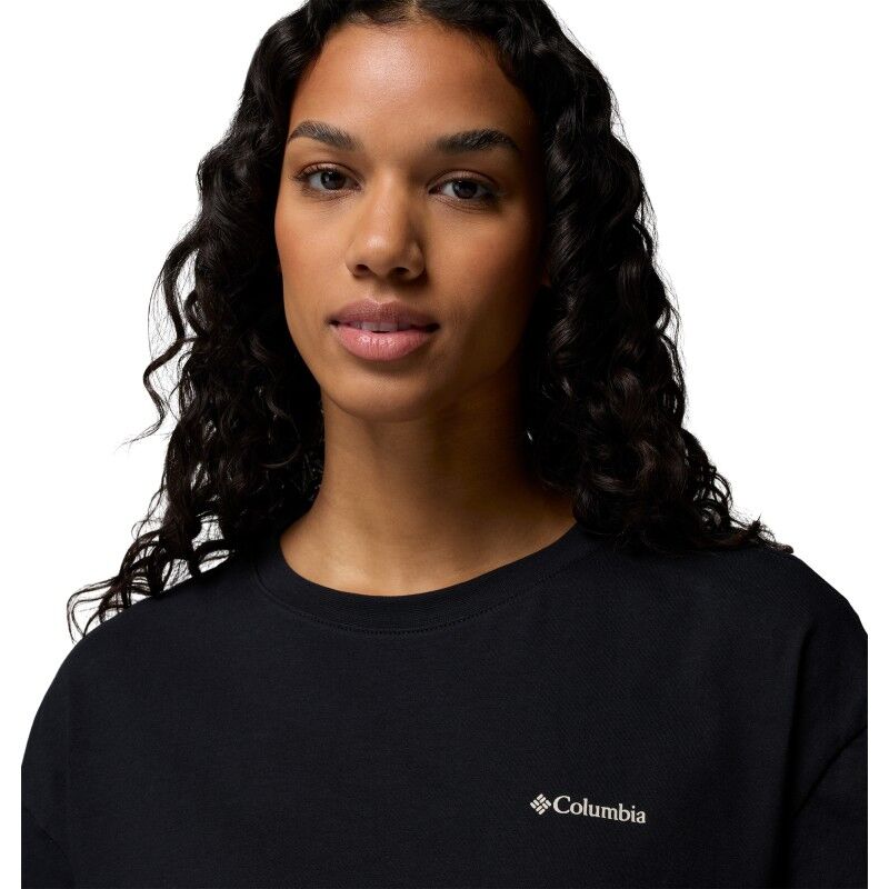 Columbia Rolling Bend Graphic Oversized Tee - T-shirt - Damer | Hardloop