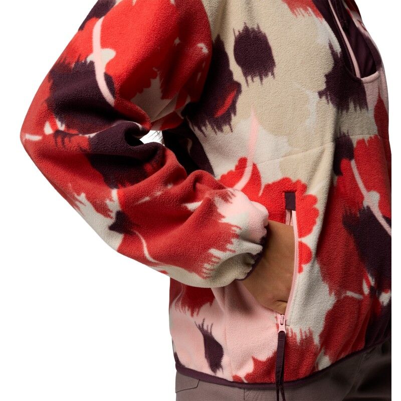 Columbia Sequoia Grove Printed Half Zip - Fleecejacke - Damen | Hardloop