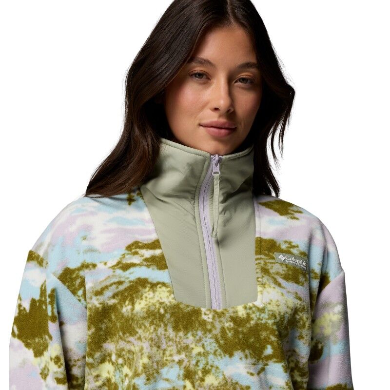 Columbia Sequoia Grove Printed Half Zip - Fleecetakki - Naiset | Hardloop