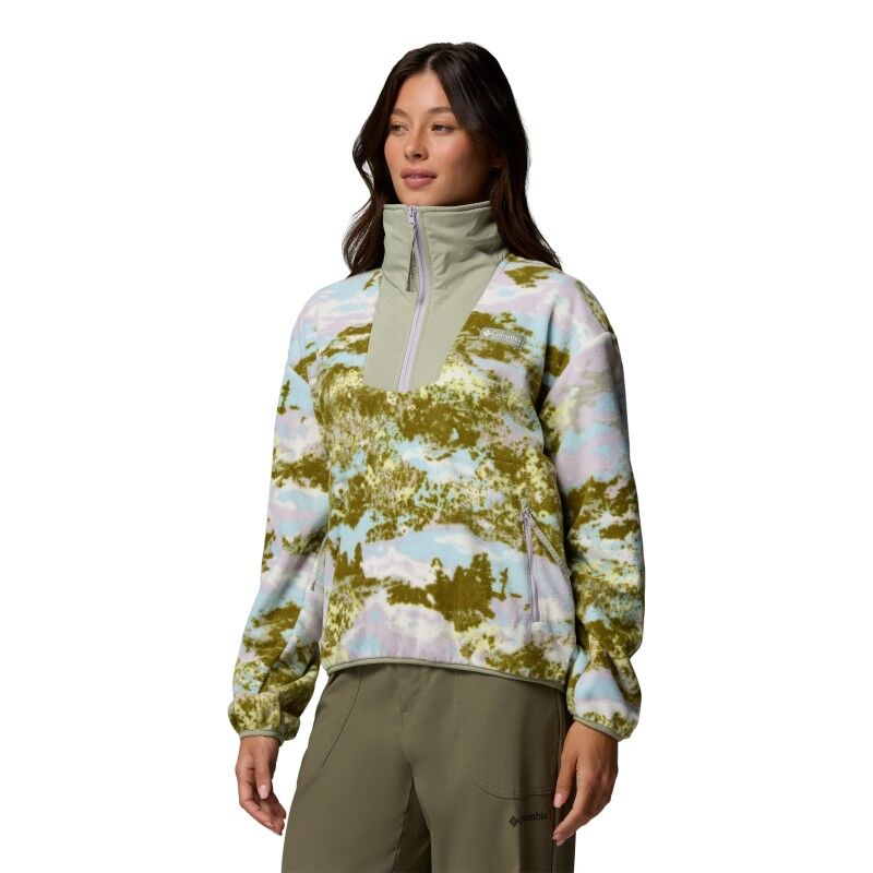 Columbia Sequoia Grove Printed Half Zip - Fleecejakke - Damer | Hardloop
