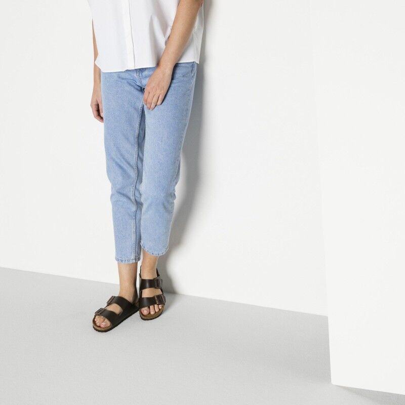 Birkenstock Arizona Natural Leather - Sandaler | Hardloop