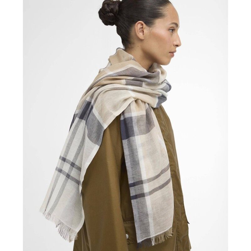 Barbour Abigail Tartan Scarf - Sciarpa - Donna | Hardloop