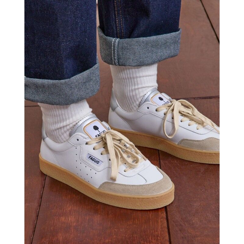 Faguo Lumbo Baskets Leather Suede - Chaussures lifestyle femme | Hardloop