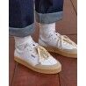 Faguo Lumbo Baskets Leather Suede - Scarpe lifestyle - Donna | Hardloop