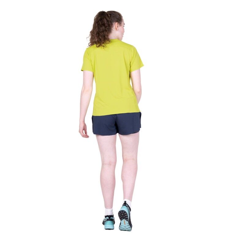 Mountain Equipment Agilix Tee - T-shirt - Dam | Hardloop