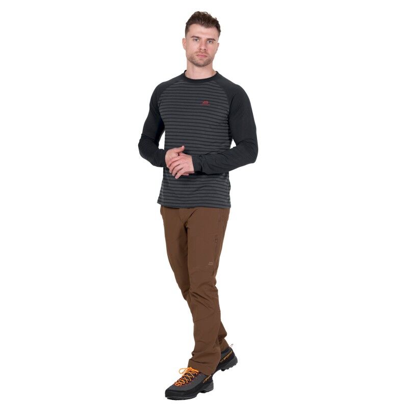 Mountain Equipment Redline LS Tee - T-shirt - Herr | Hardloop