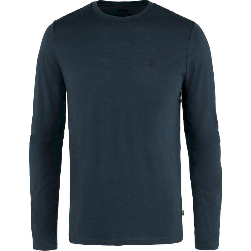 Abisko Wool LS - Camiseta de merino - Hombre