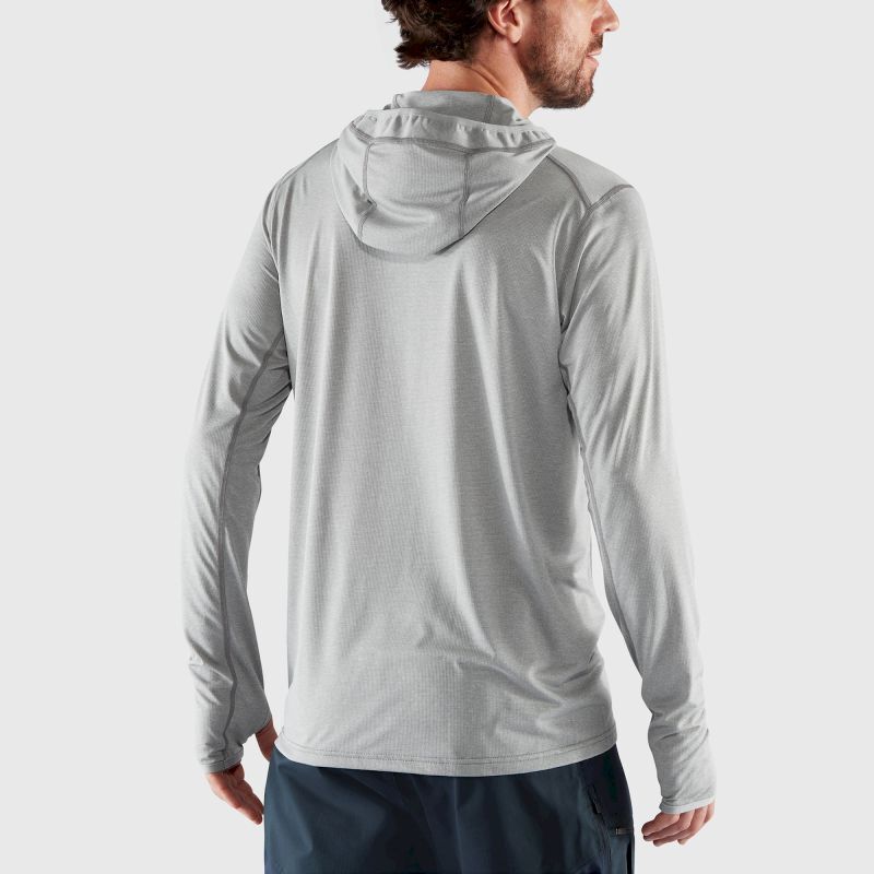 Fjällräven Abisko Sun-Hoodie - T-shirt - Herrer | Hardloop