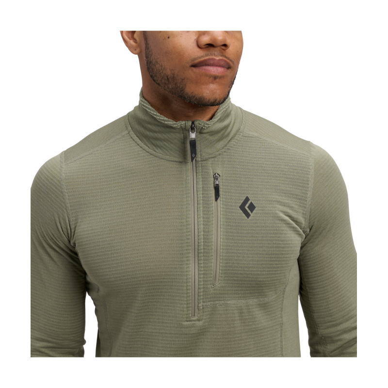 Black Diamond Coefficient LT QZ PO - Fleecejacke - Herren | Hardloop