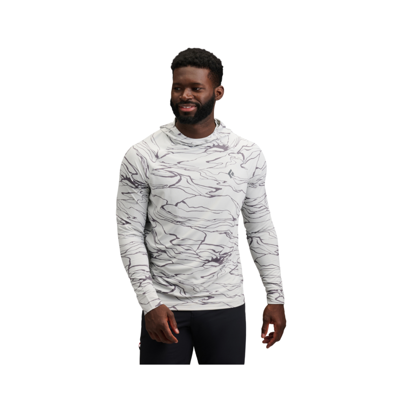 Black Diamond Alpenglow Hoody - T-shirt anti uv homme | Hardloop