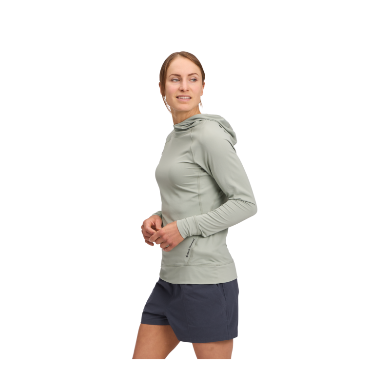 Black Diamond LS Alpenglow Hoody - Felpa con cappuccio - Donna
