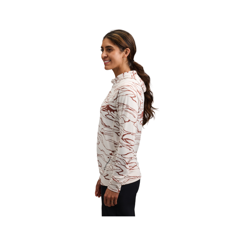 Black Diamond LS Alpenglow Hoody - Felpa con cappuccio - Donna