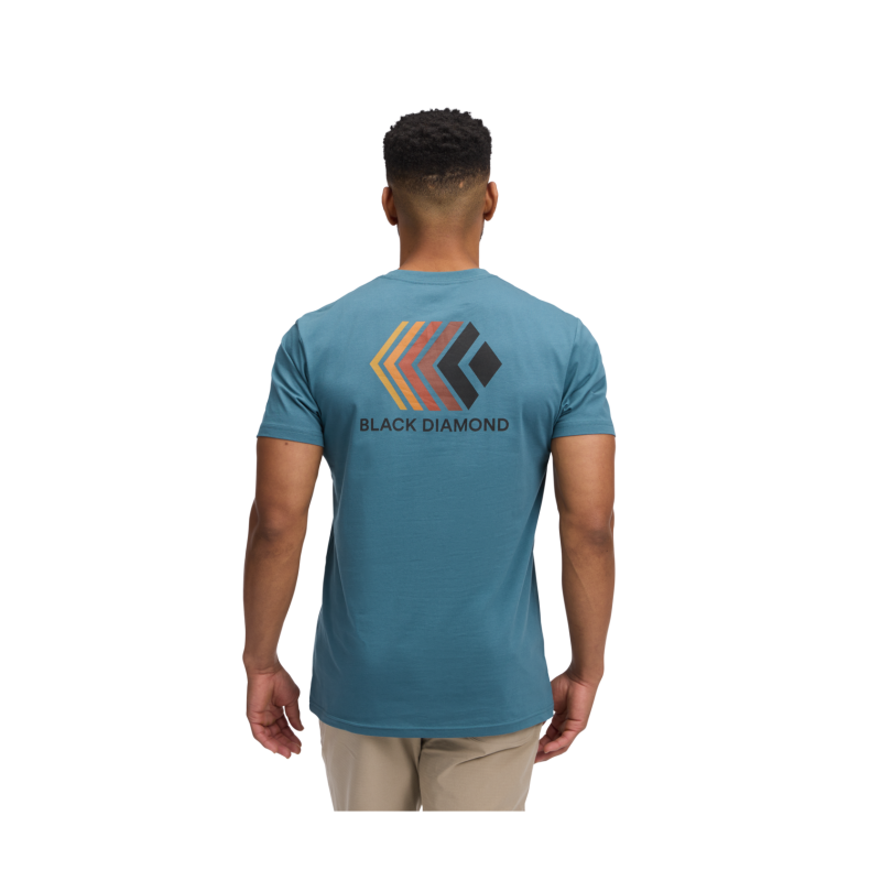 Black Diamond Faded SS Tee - T-shirt homem | Hardloop