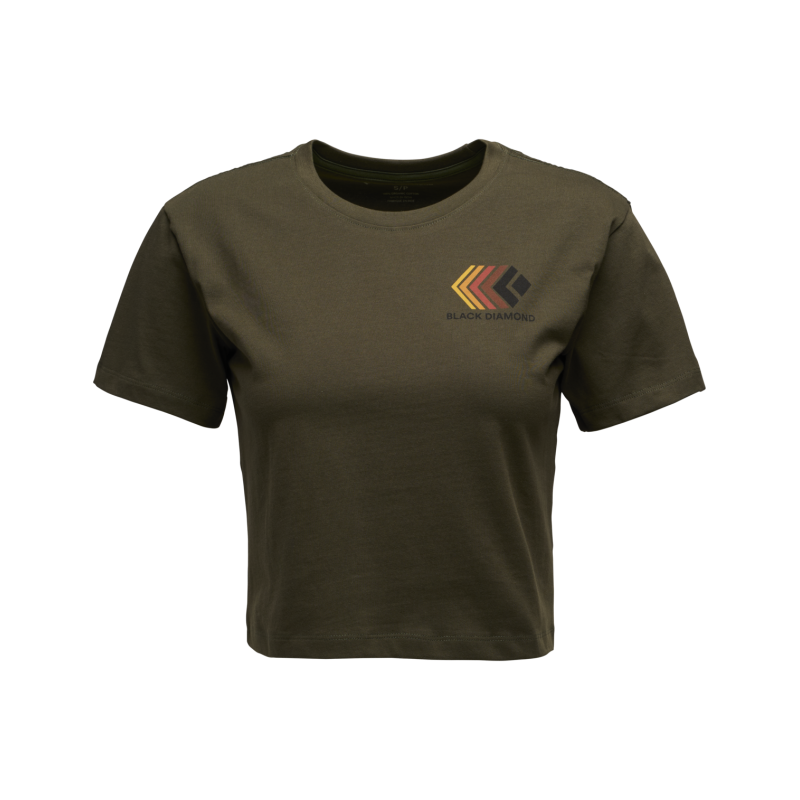 Faded Crop SS Tee - T-shirt - Damer