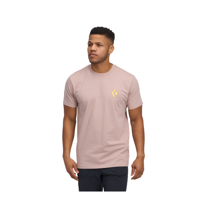 Black Diamond Shredded SS Tee - T-shirt - Uomo | Hardloop