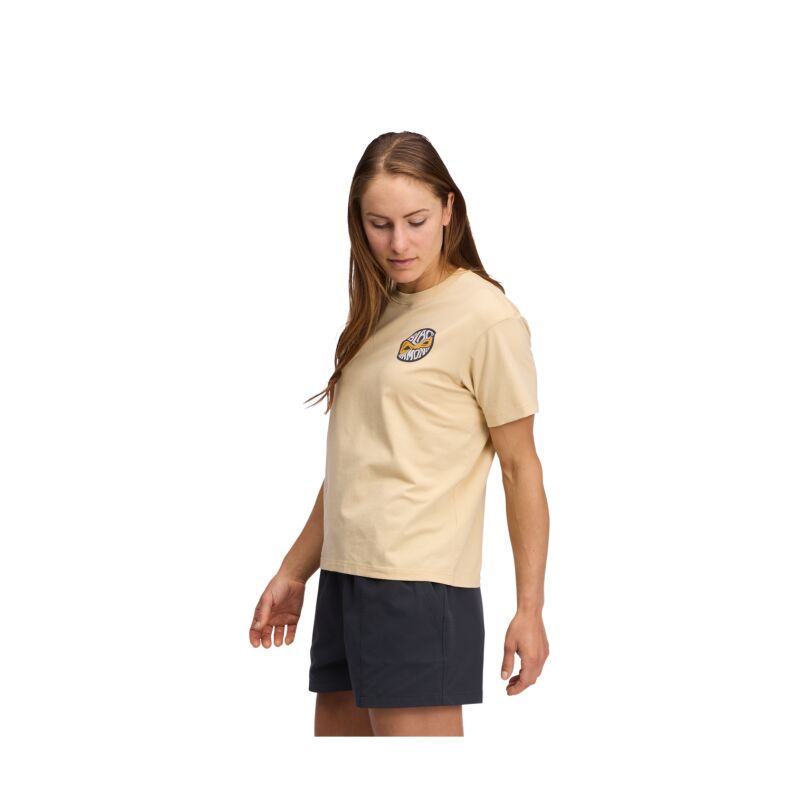 Black Diamond Rope Badge SS Tee - T-shirt - Dames | Hardloop