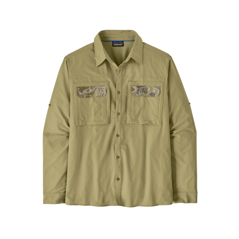 Men's Long-Sleeved Self Guided Sun Shirt - Overhemd - Heren