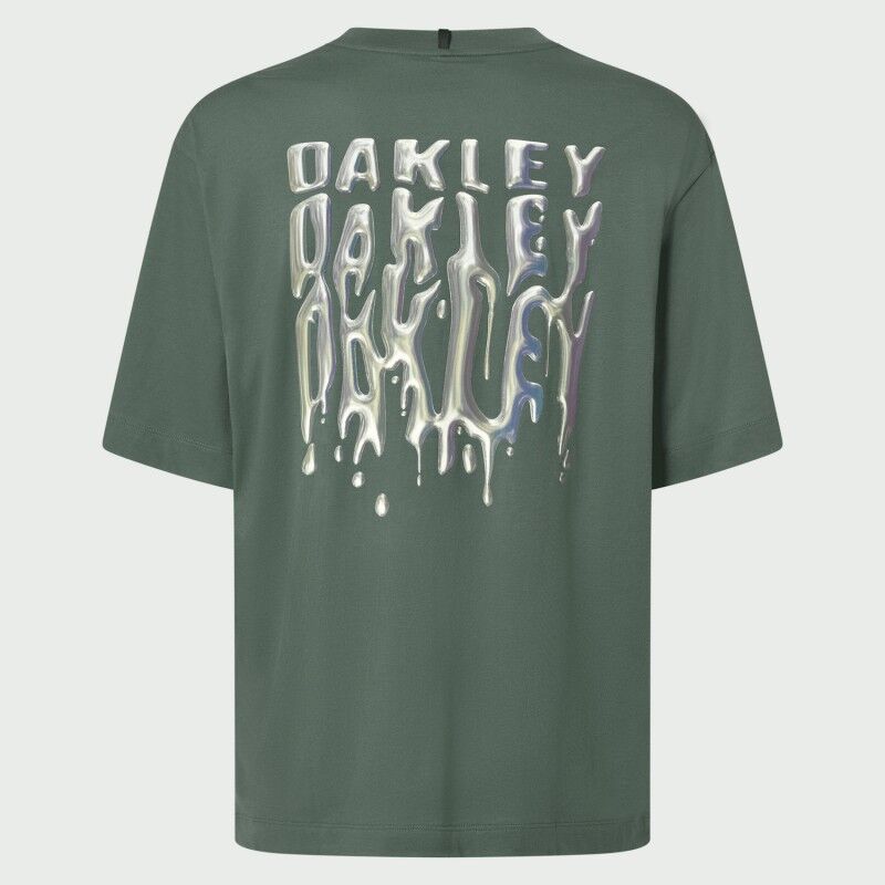 Oakley Stacked Metal Tee - T-shirt - Heren | Hardloop