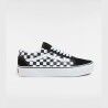 (Checkerboard) Blk / Tr Wht